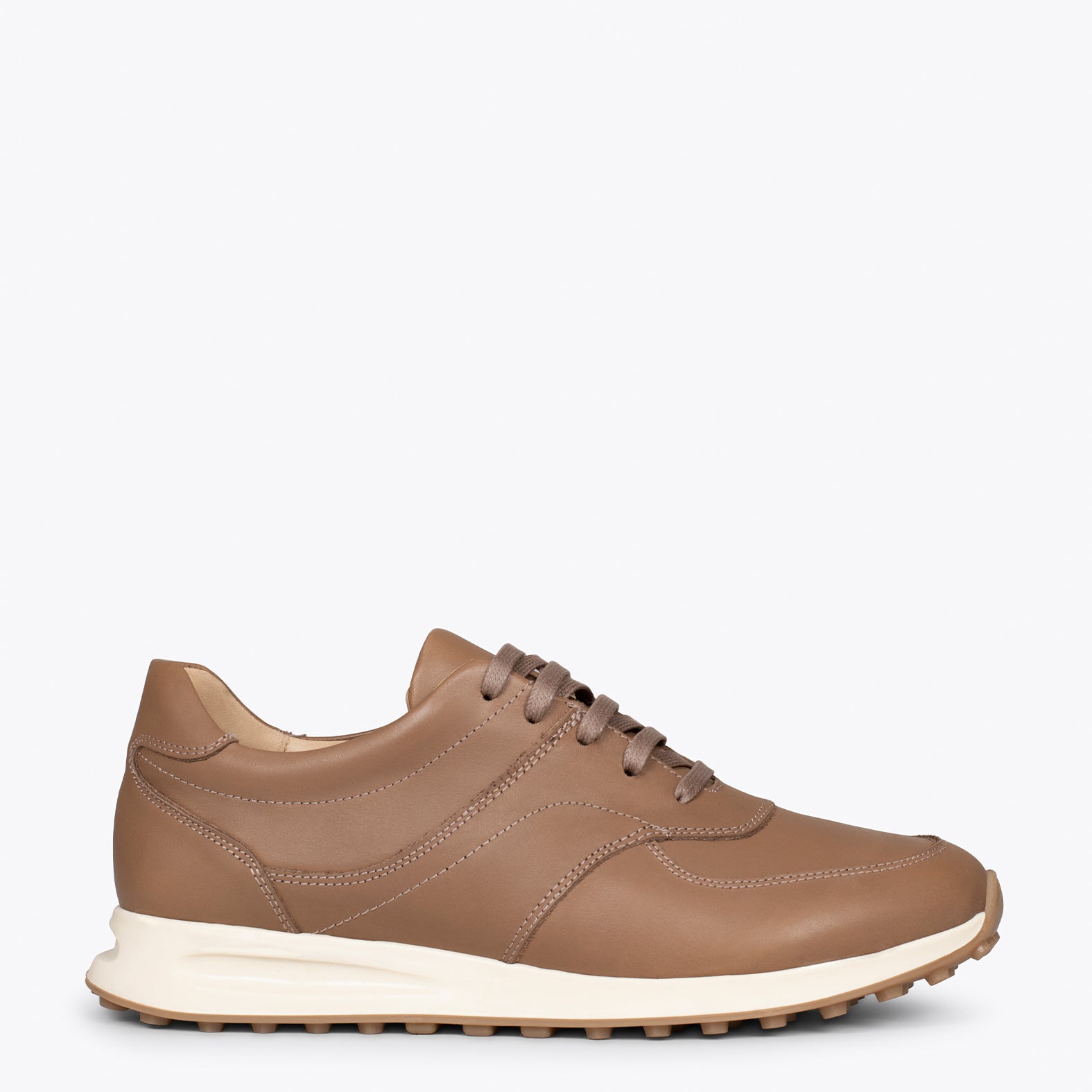 YORK - Zapatillas de vestir para hombre TAUPE