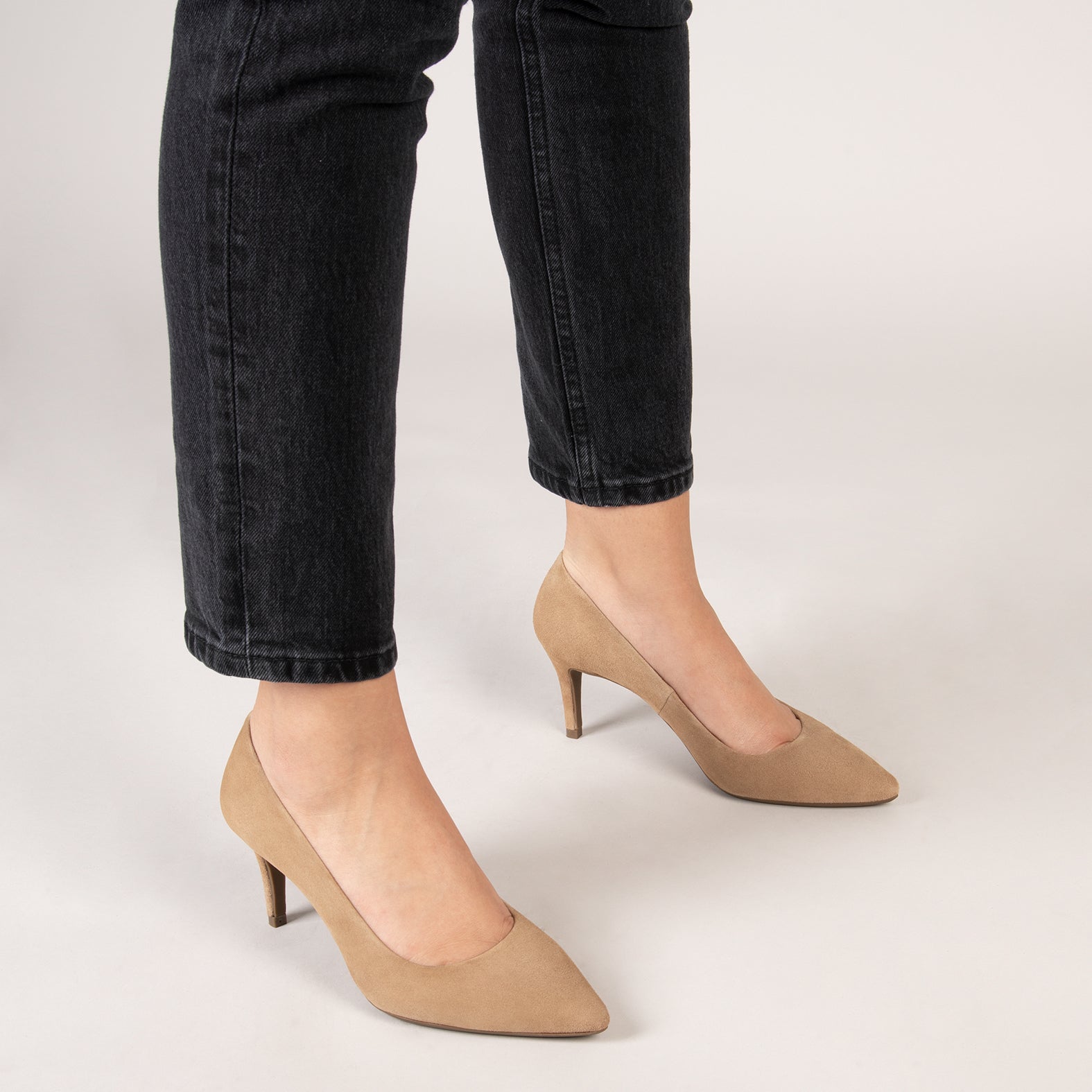 STILETTO - Zapatos de tacón de aguja TAUPE