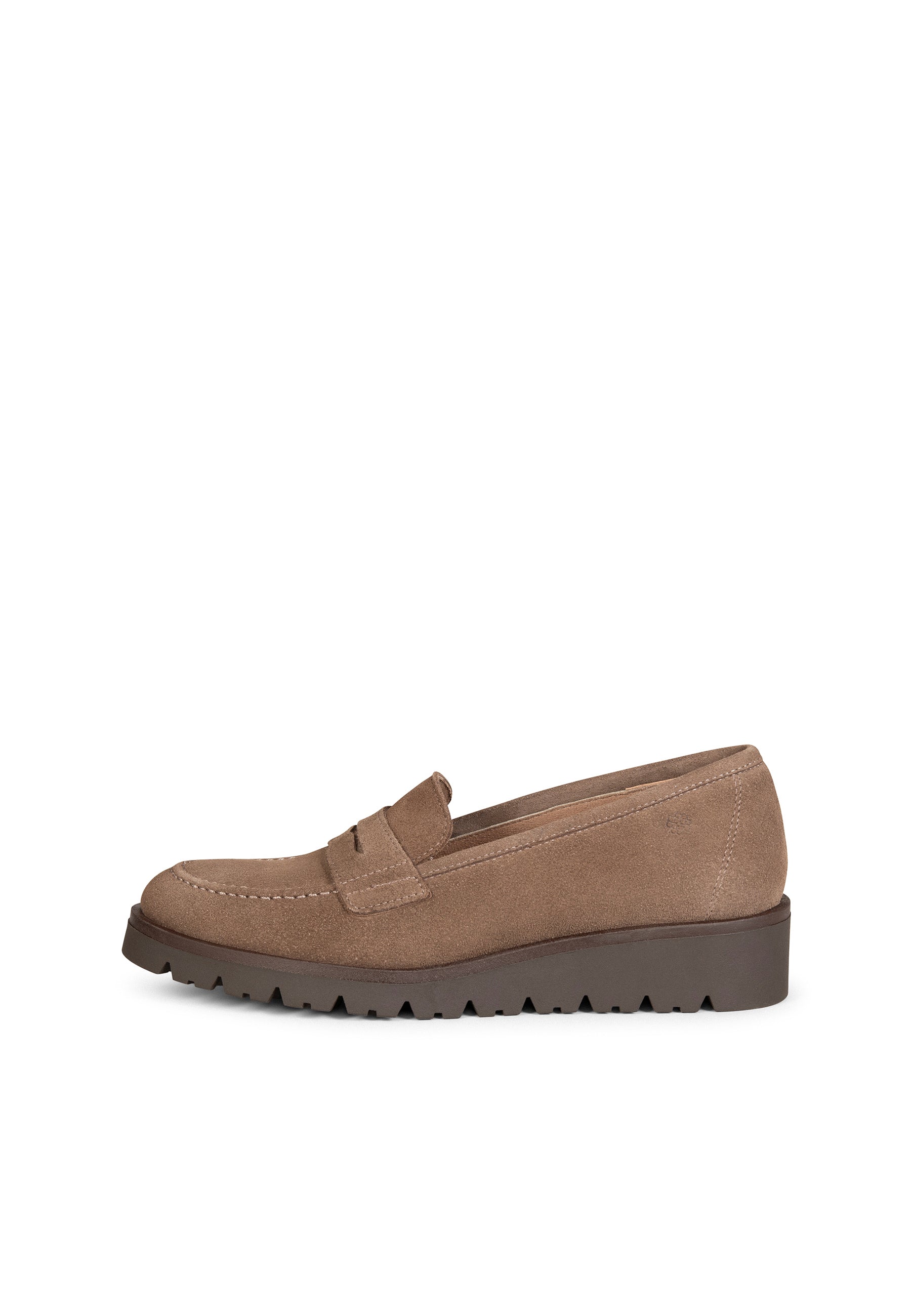 DAFNE - Mocasín con cuña TAUPE