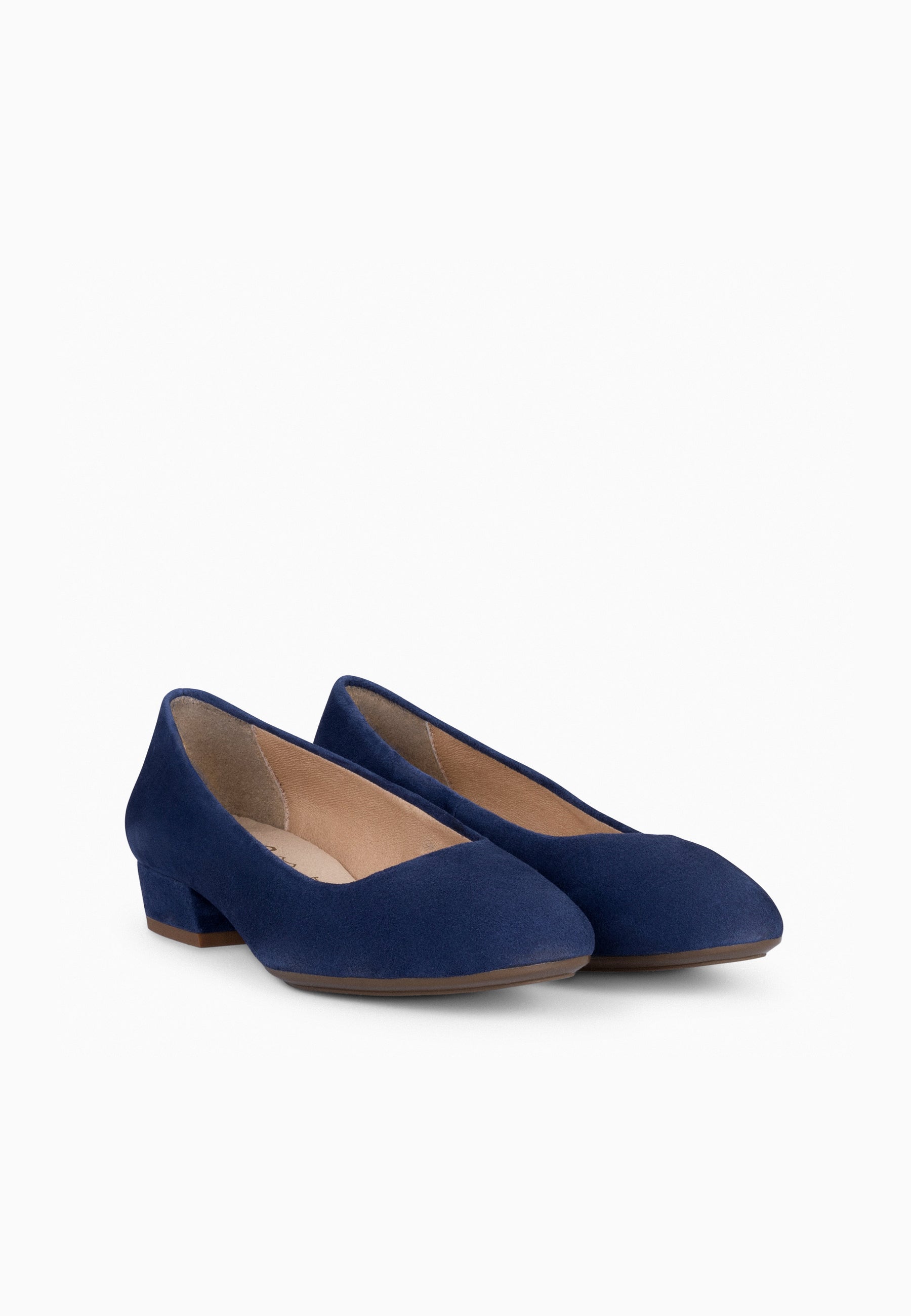 URBAN XS - Zapatos de tacón bajo de ante MARINO