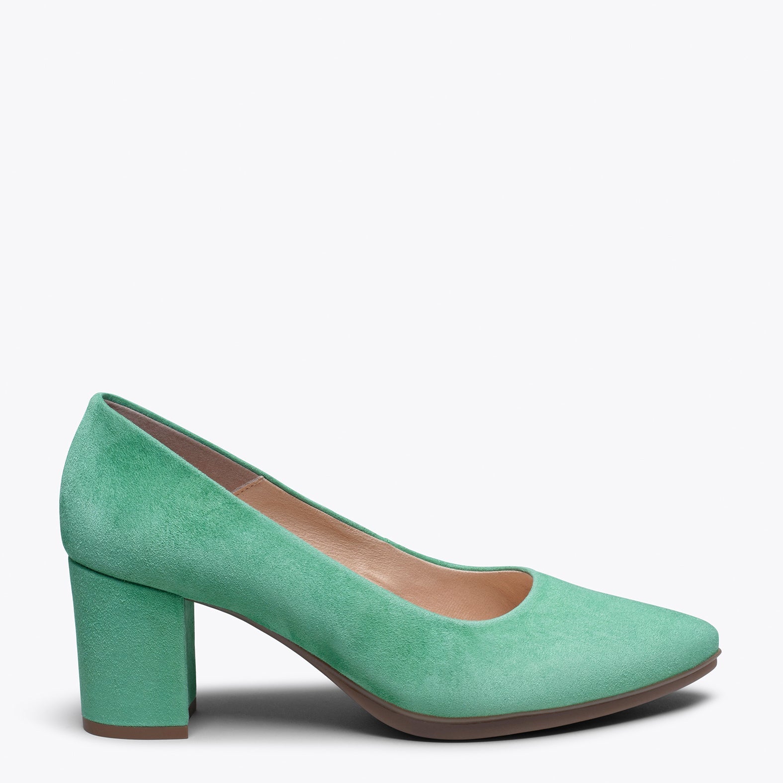 URBAN S - Zapato de tacón medio VERDE