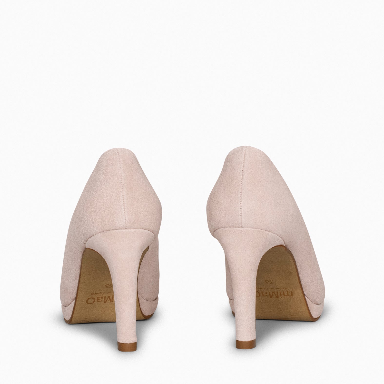 PLATAFORMA - Zapatos de tacón alto y plataforma TRUE NUDE