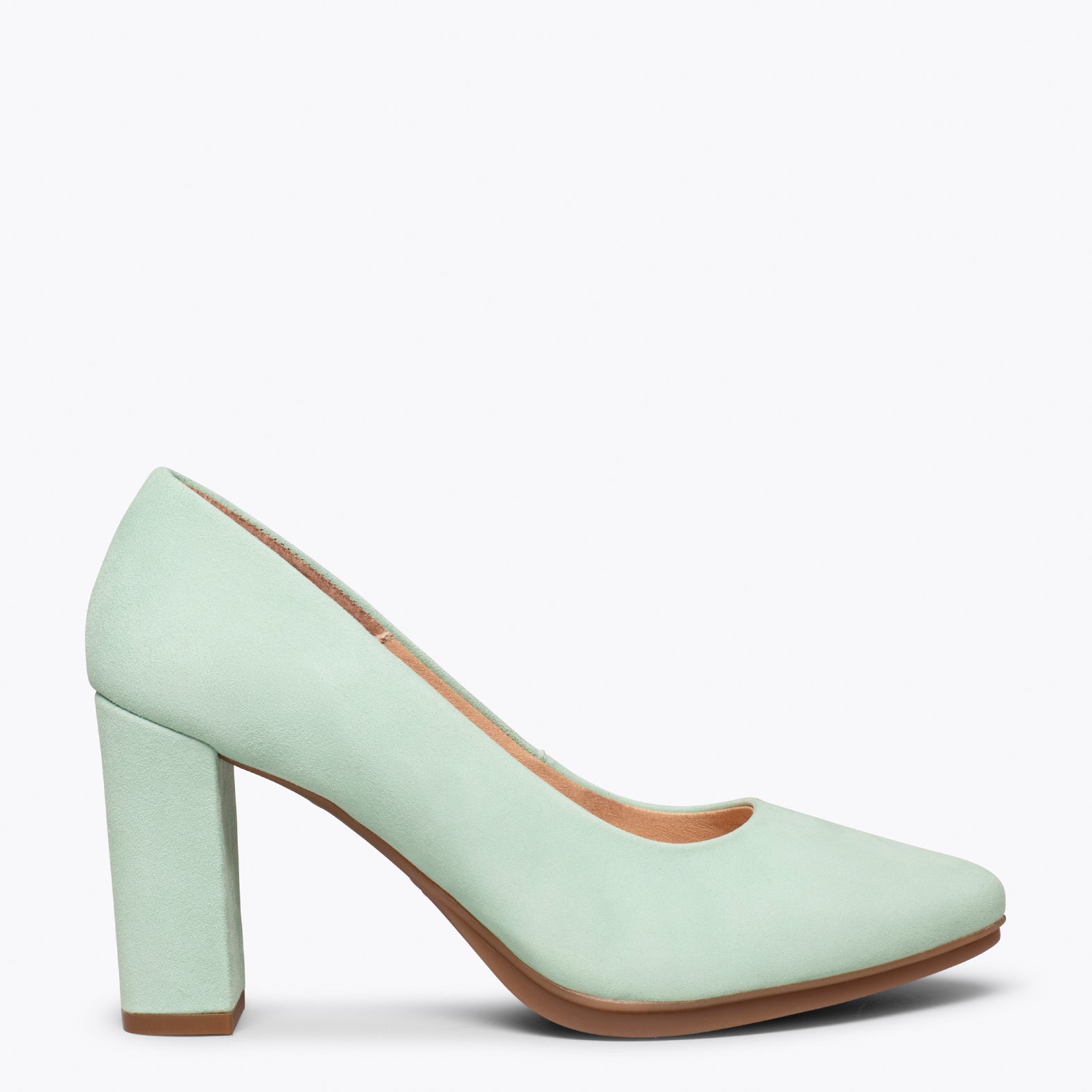 URBAN - Zapato de tacón alto VERDE AGUA