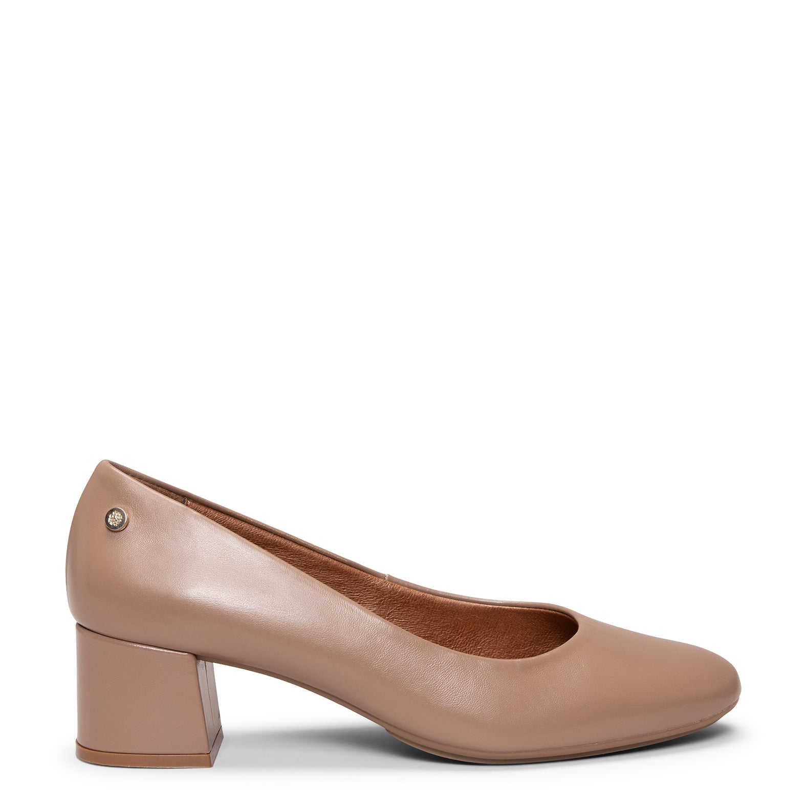 URBAN REDONDO SALÓN - Zapatos de tacón bajo de napa en BEIGE