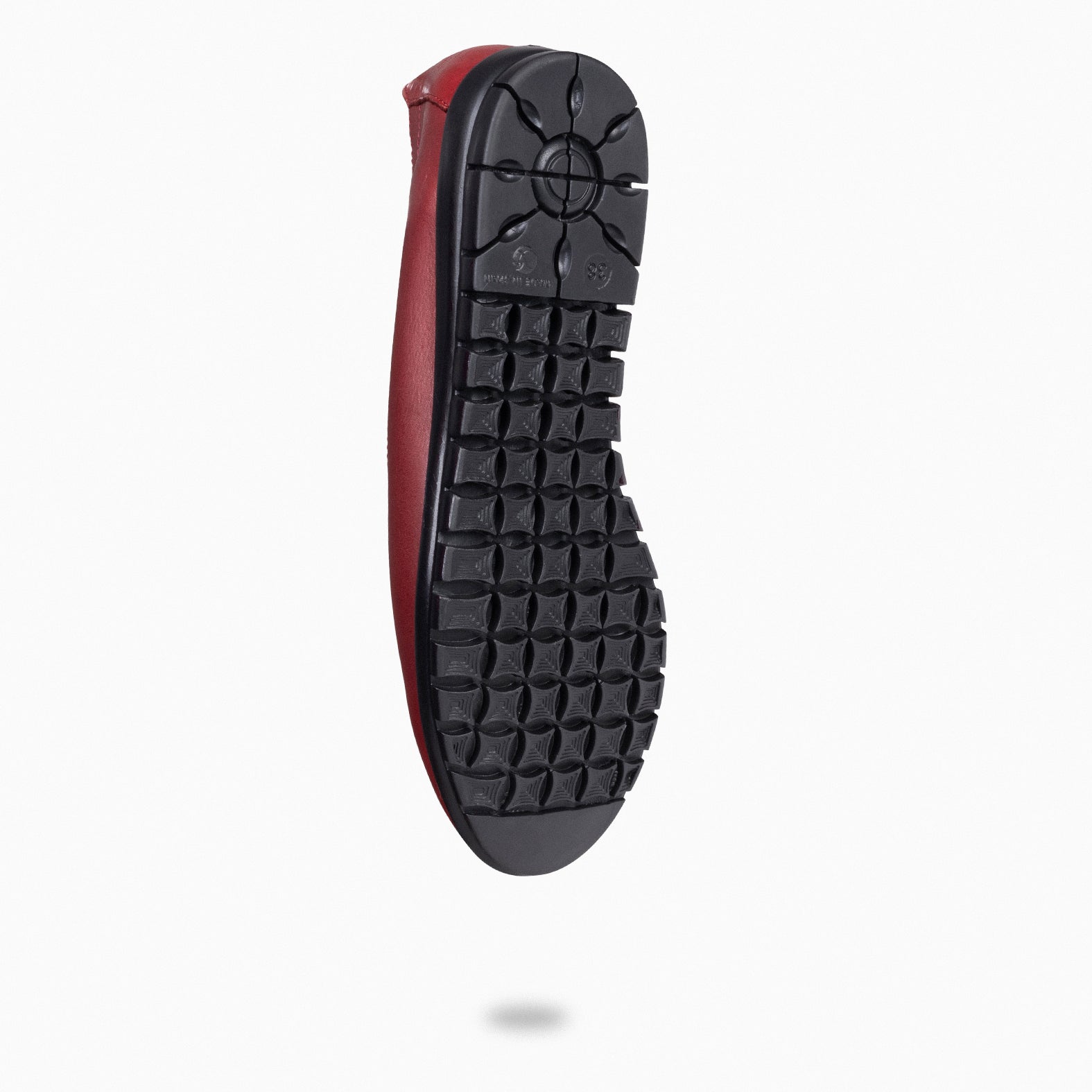 360 - Mocasines con Antifaz ROJO