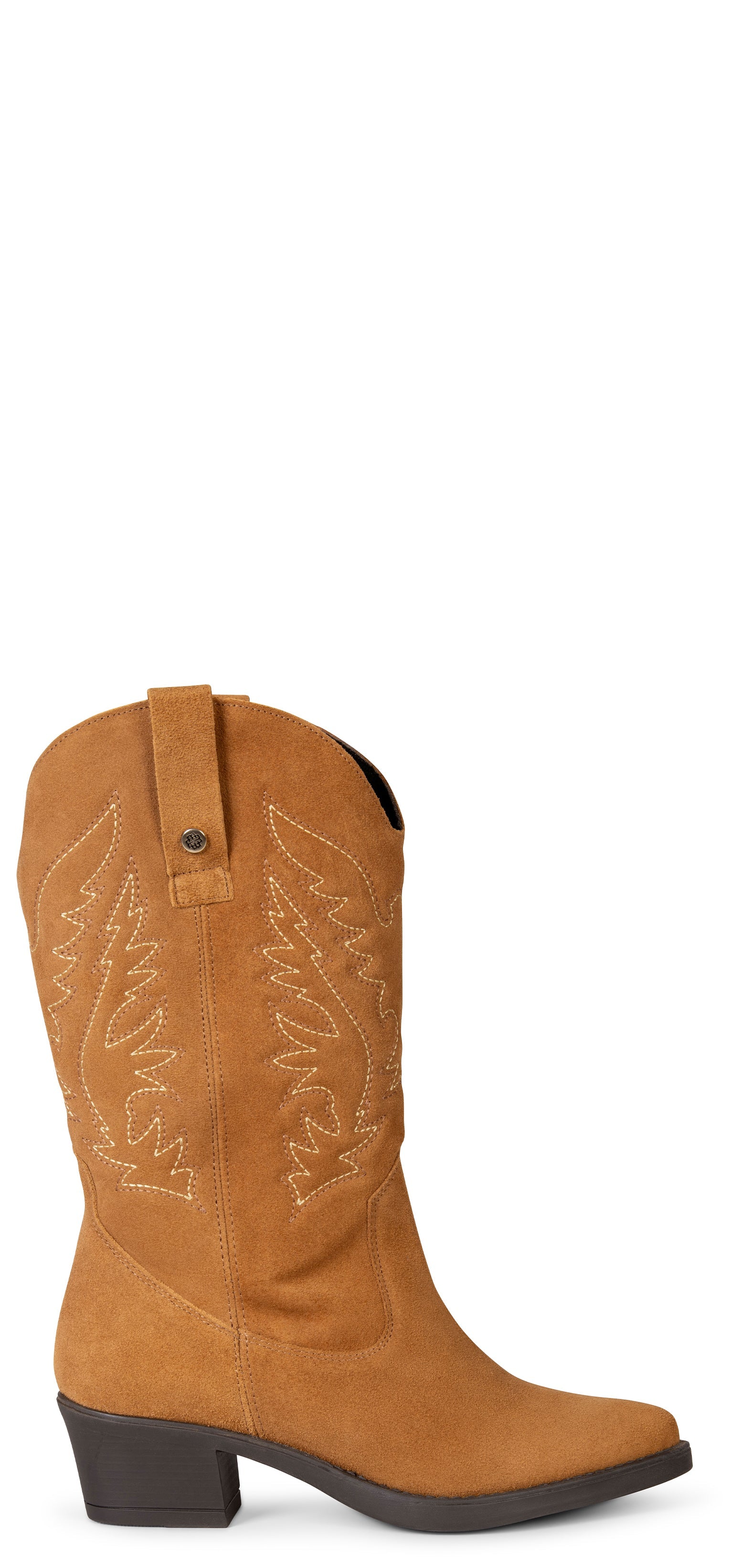 UTAH - Botas Cowboy bordado CAMEL