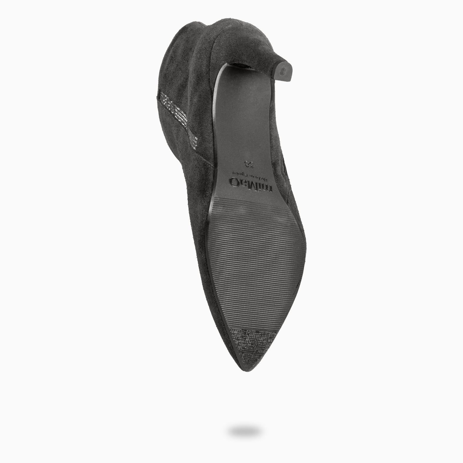 BOTÍN GLAM - Botines de tacón fino GRIS