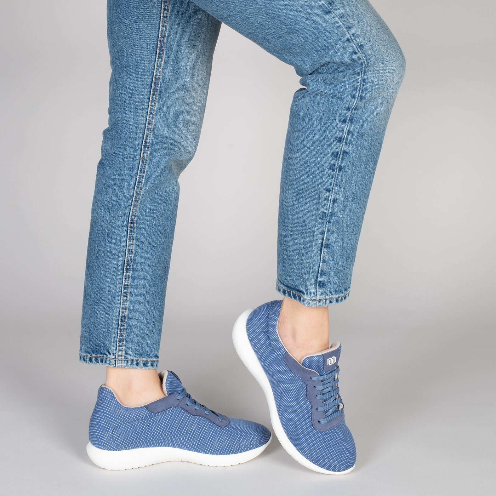 YOGA – Zapatillas deportivas de lana merino JEANS