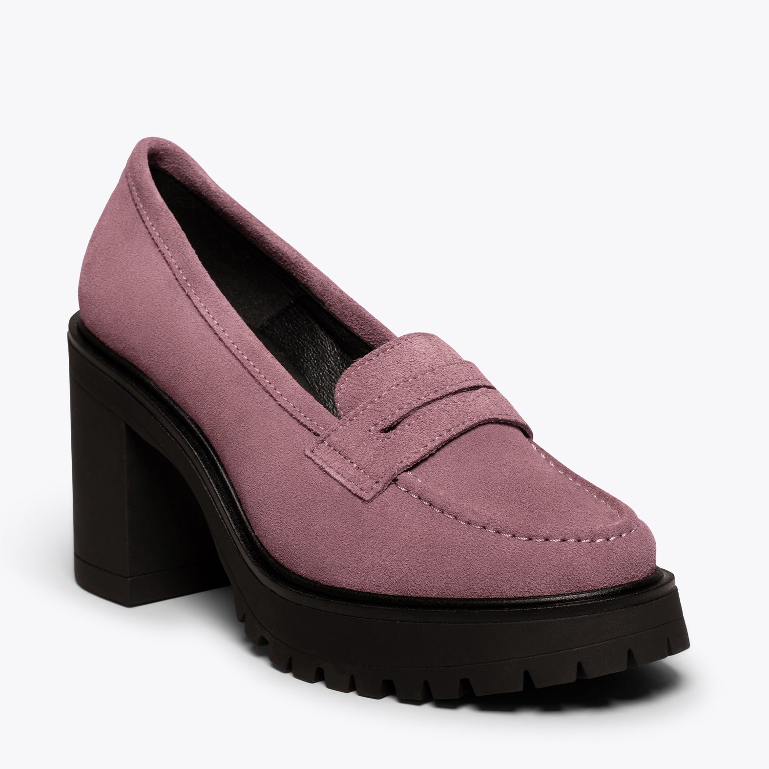 MOCASÍN TRACK Zapatos de tacón alto y plataforma ROSAS