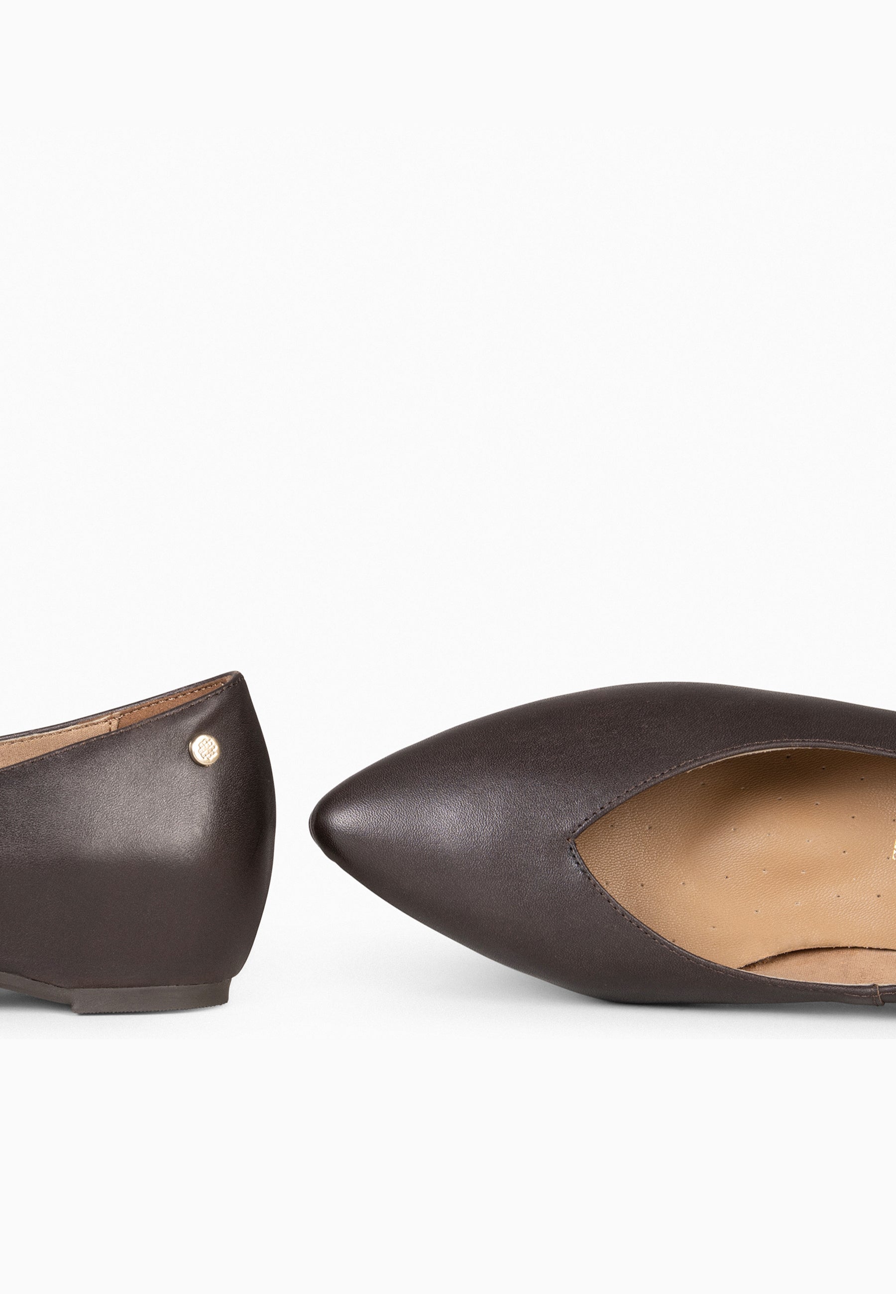 URBAN CUÑA - Zapatos con cuña interna MARRON