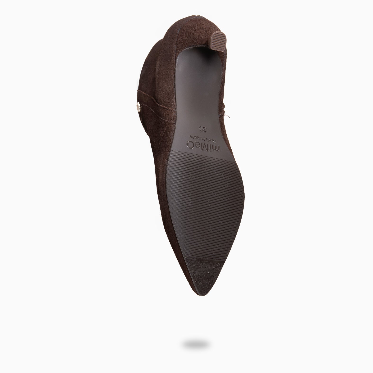 LORD – Botines tacón bajo MARRON