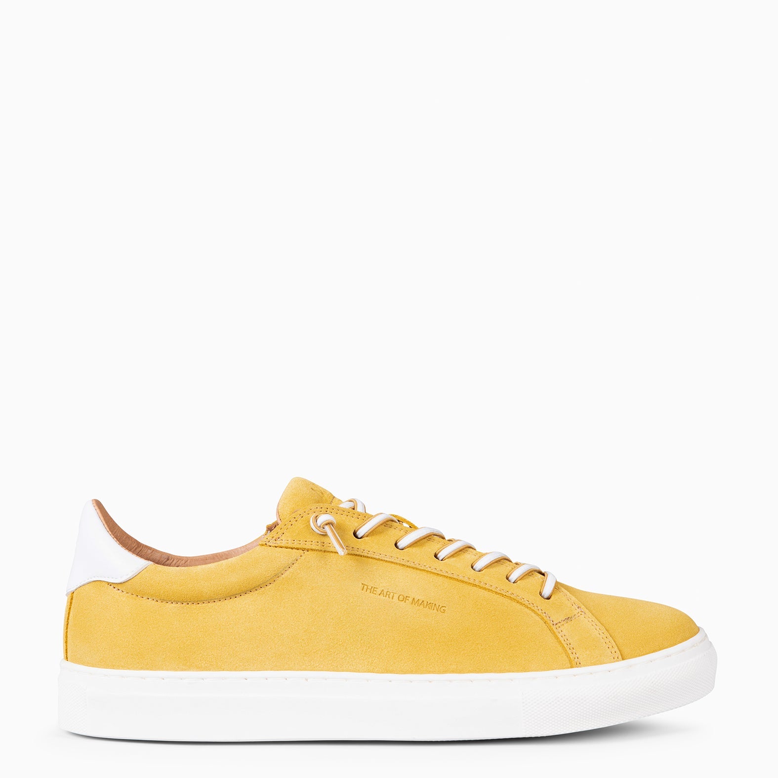 GAEL - ZAPATILLAS CASUALES DE HOMBRE MOSTAZA