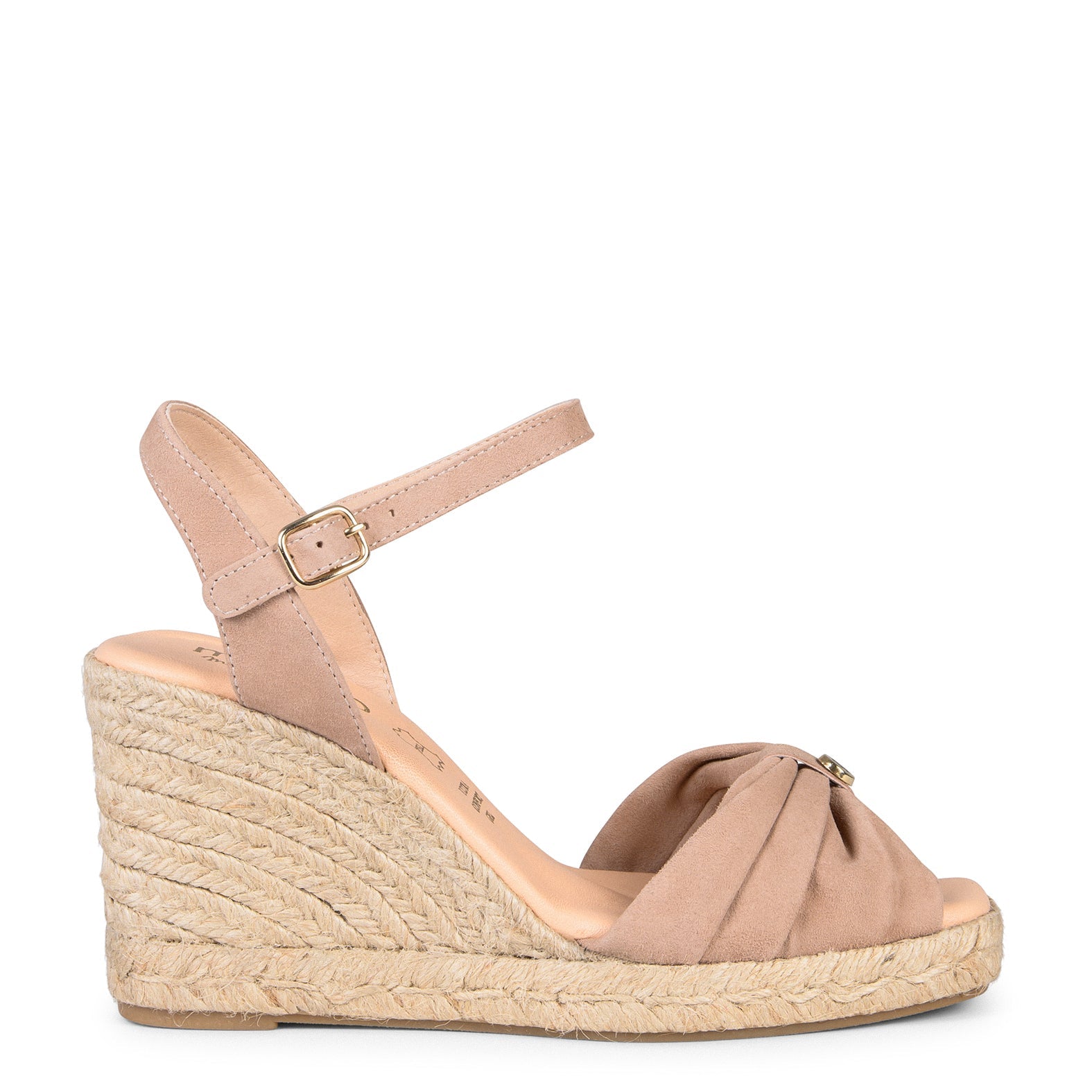 MIRASOL – Cuñas altas de esparto NUDE