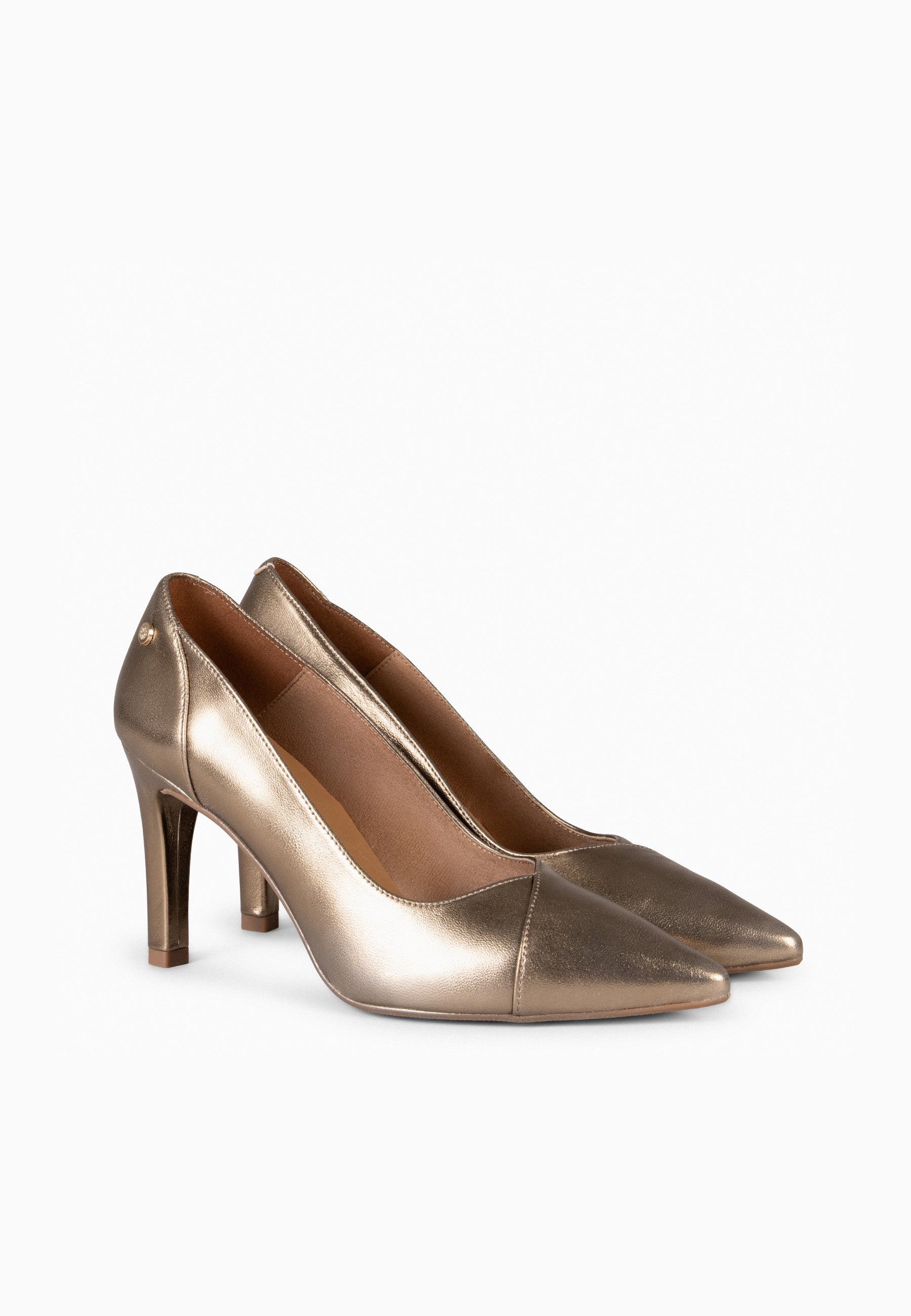 GLAM - Zapatos elegantes de tacón alto ORO