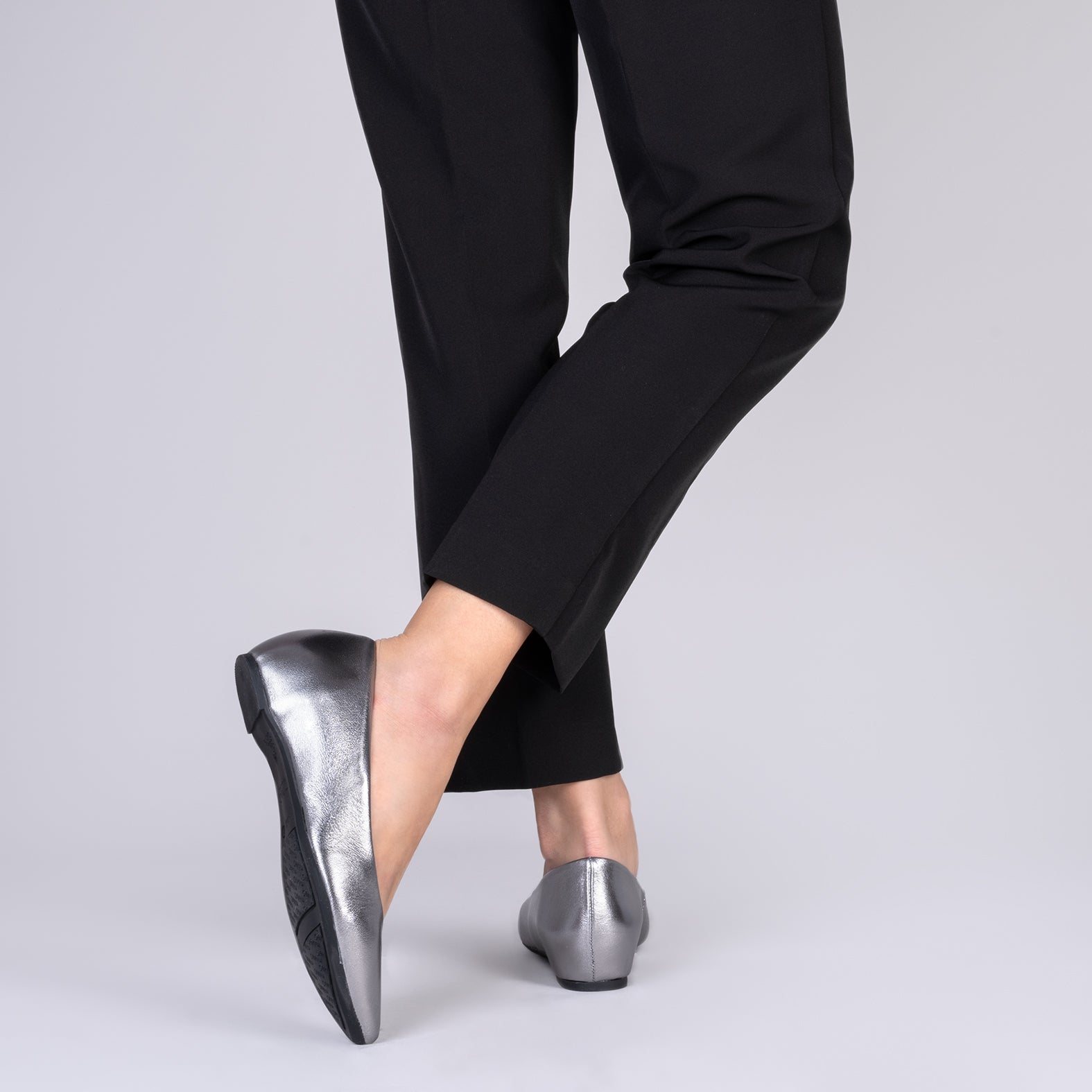 URBAN CUÑA - Zapatos con cuña interna PLATA