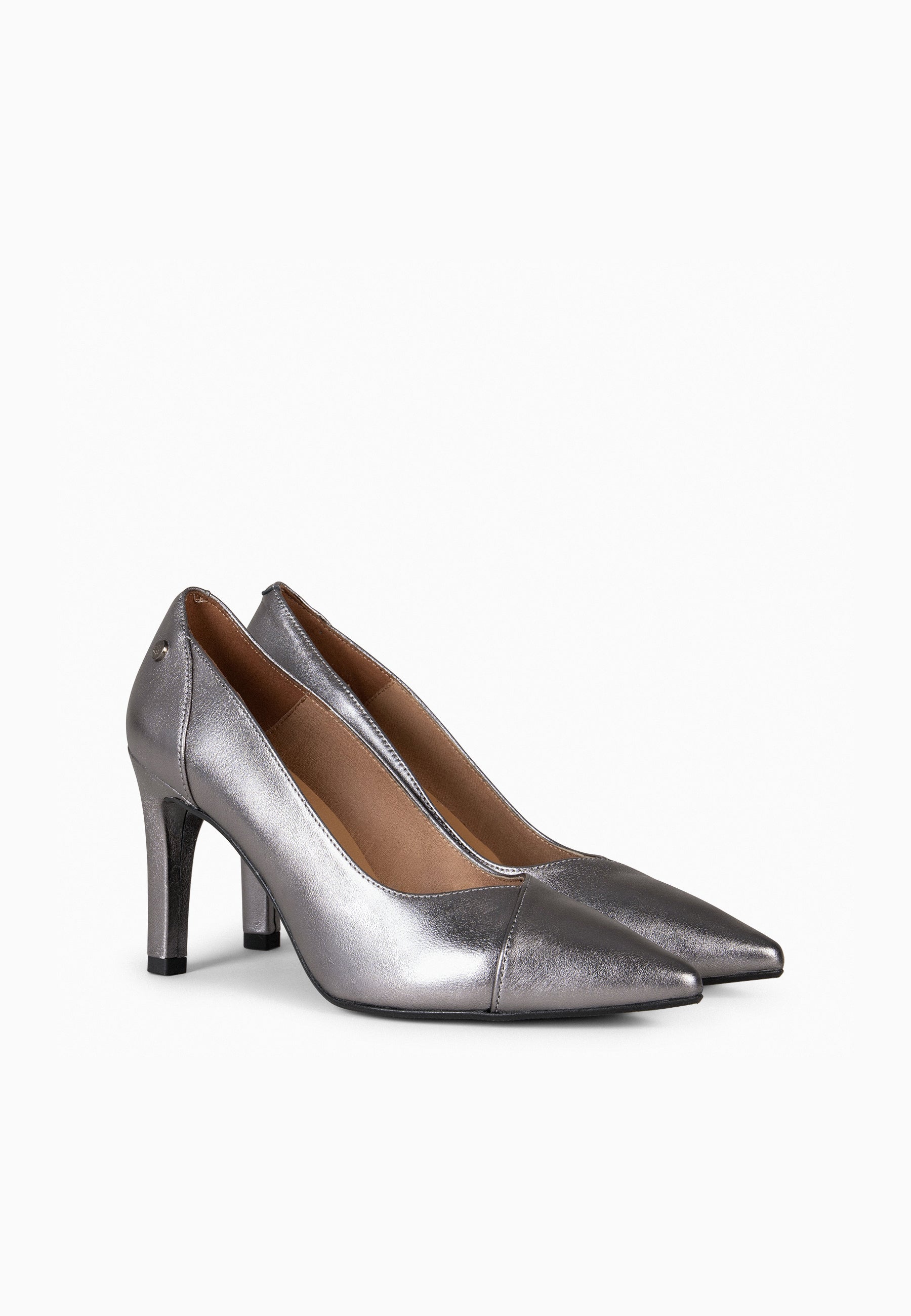 GLAM - Zapatos elegantes de tacón alto PLATA