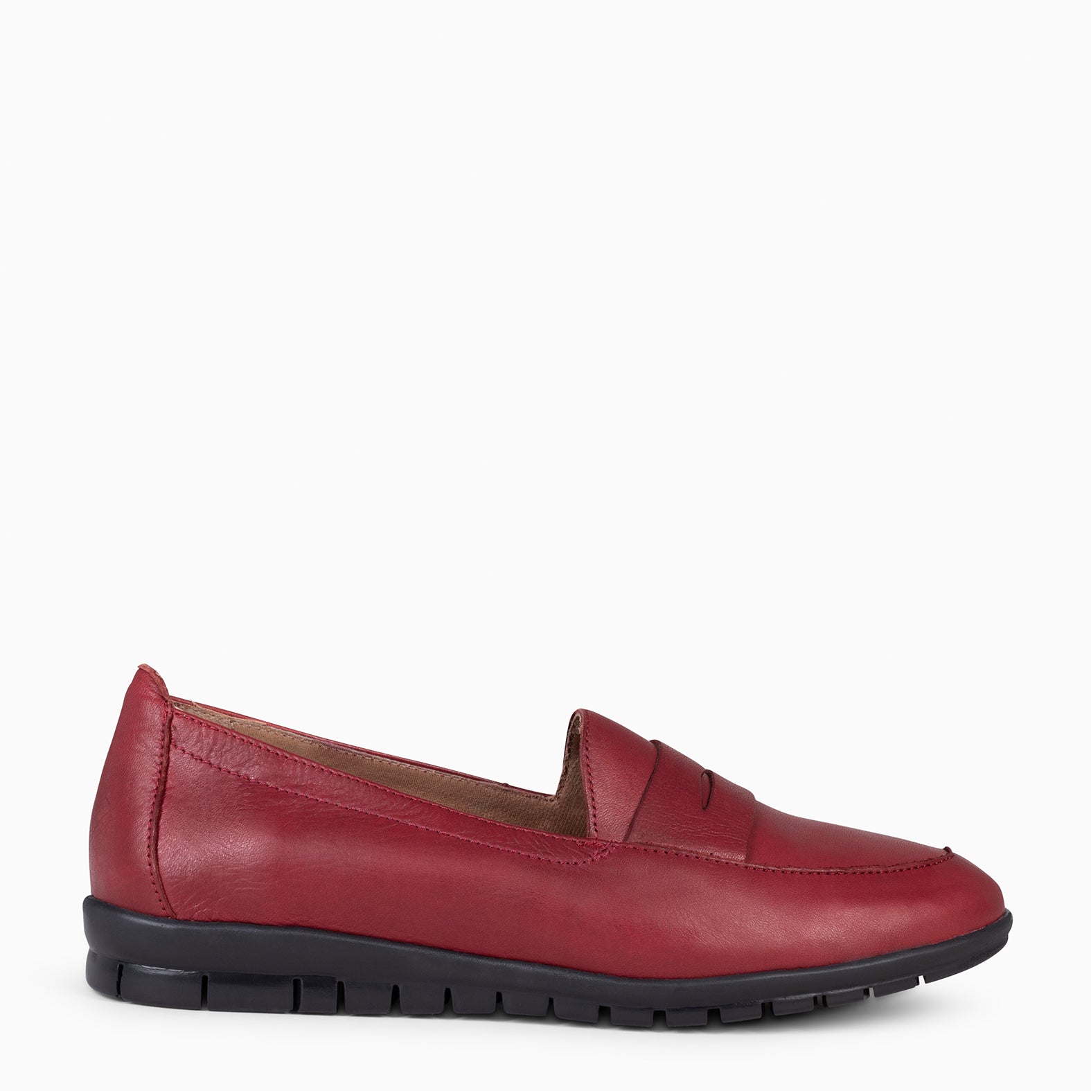 360 - Mocasines con Antifaz ROJO
