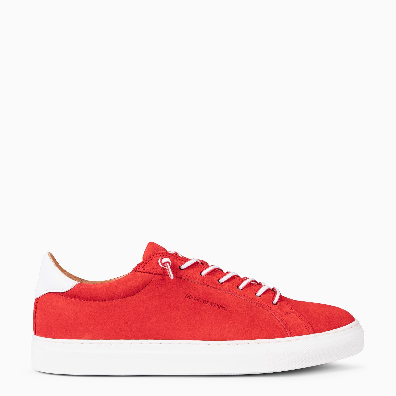 GAEL - ZAPATILLAS CASUALES DE HOMBRE ROJO