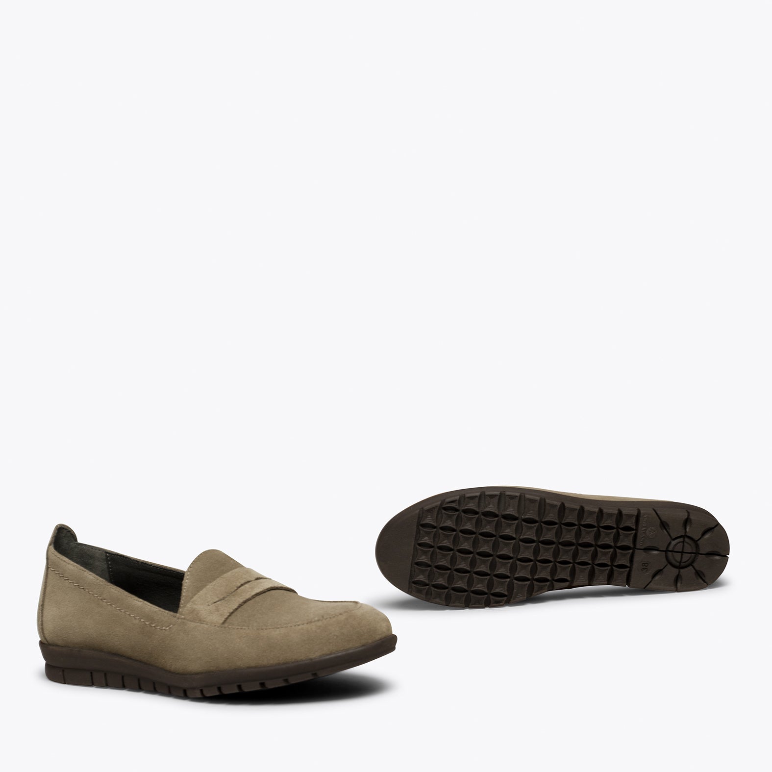 360- Mocasín con antifaz TAUPE