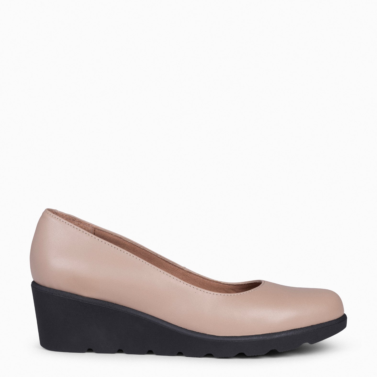 IRIS - Bailarina con cuña TAUPE